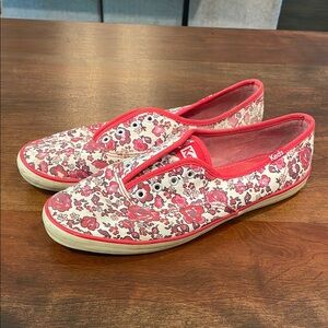 Keds Floral Slip-On Sneakers